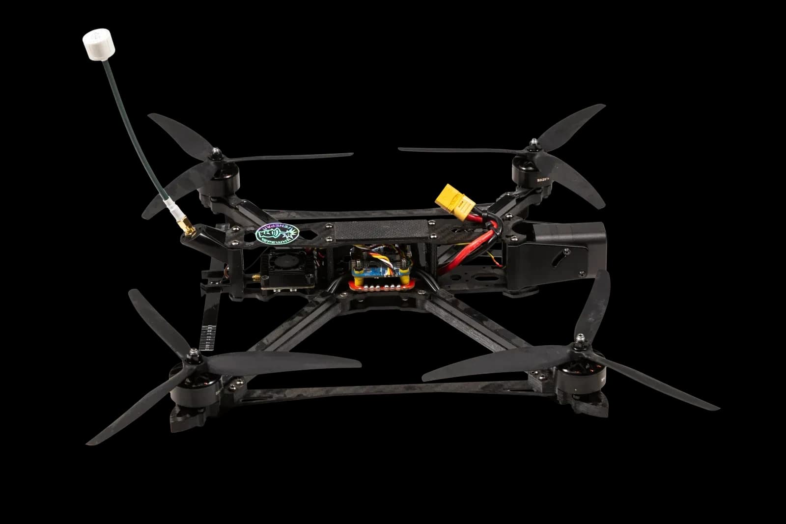 Ударний FPV-дрон Генерал Черешня 8 з тепловізором 384